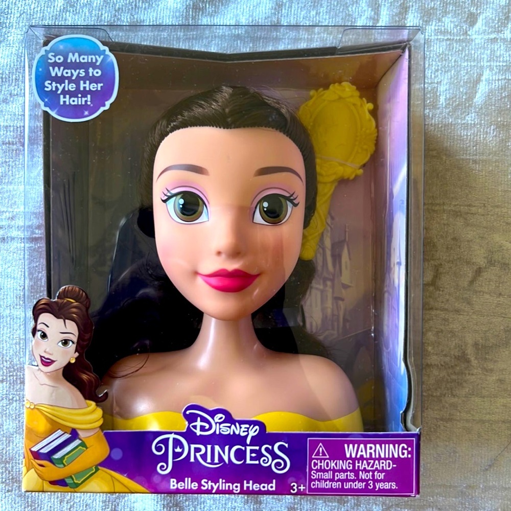 Disney Princess Belle Styling Head Doll - Beauty & the Beast